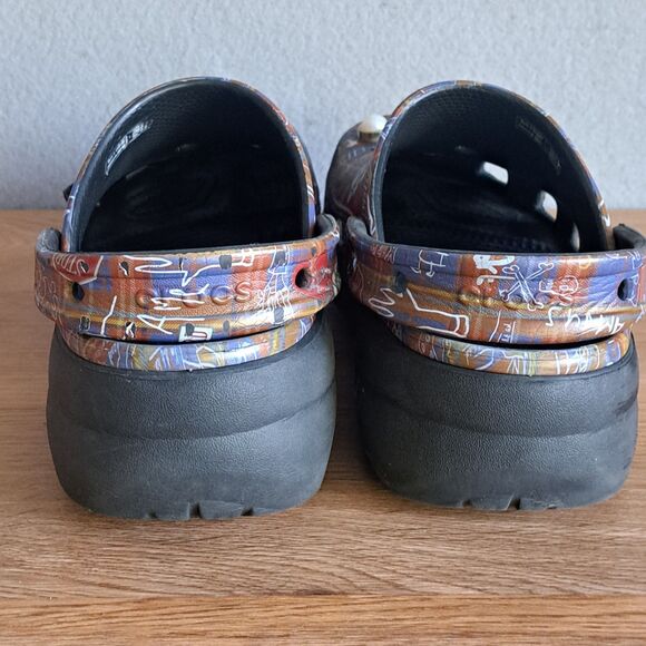 Crocs x Disney Cruella II Platform Clog Women’s Size 7 Rare HTF Multicolor Shoes - Picture 4 of 14